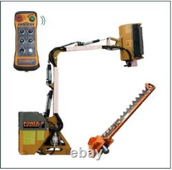 Compact Tractor Hedge Cutter Flail + Scissor Bar Combo