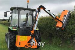 Compact Tractor Hedge Cutter Flail + Scissor Bar Combo