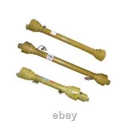 Complete Power Shaft PTO Shaft Assembly 6 spline 1 3/8 Quick Release Shear Bolt