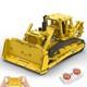 Custom Moc-83756 Full Rc Bulldozer Heavy-duty Crawler Tractor Model 158 Parts