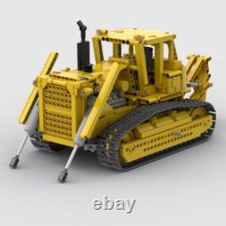 Custom MOC-83756 Full RC Bulldozer Heavy-duty Crawler Tractor Model 158 Parts