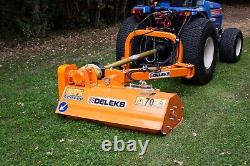 DVOLPE140 Deleks Heavy Duty Verge Flail 1.4m Wide For Compact Tractors