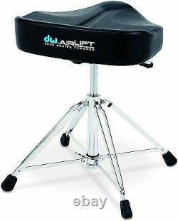 DW Drum Workshop CP9120AL 9000 Series Heavy Duty Air-lift Throne withTractor Seat