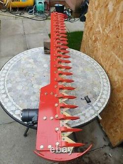 Digger hedge trimmer, Cutter, hydraulic Kubota Heavy Duty Finger Bar, large 1.8m