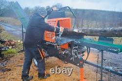 Dominator VR12T firewood processor 12ton log splitter stihl chainsaw & conveyor