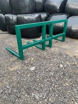 Double Round Bale Handler/carrier Wrapped Bale Made To Order Heavy Duty