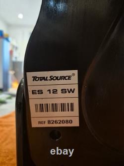 ES12 Heavy Duty Forklift Seat Suspension, PVC, Weight Adjust, With Switch