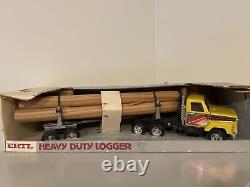 Ertl International S Series Heavy Duty Logger Truck Semi Tractor Trailer 3608