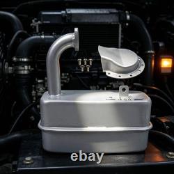 Exhaust Muffler with Cover Plate Heavy-Duty Tractor Muffler Assembly