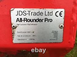 Flail Mower. Powerful heavy duty petrol driven towed flail mower by JDS