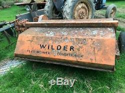 Flail mower heavy duty Wilder £750 plus vat £900