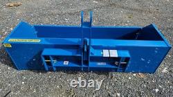 Fleming 6ft tractor mounted heavy duty tipping transport box £895+VAT+Fee's