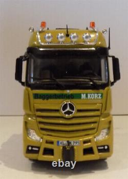 For NZG for Benz Actros GigaSpace SLT for Korz Heavy duty tractor 1/50 Model