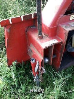 Forestry tractor winch