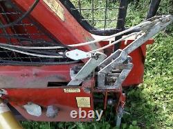 Forestry tractor winch