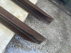 Forklift Extensions 5' Long 5x2.5 Channel Heavy Duty Straight Well Made NO VAT