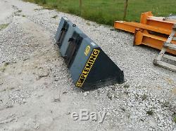 Front bucket for Trima loader 7 foot very heavy duty hardly used hardly used