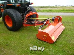 Fts heavy duty verge flail mower pto linkage hedge cutter ditches dykes verges