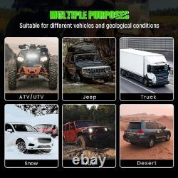 GODIAG Heavy Duty Energy Rope with 2 Soft Shackles for Truck Jeep Car Tractor UK