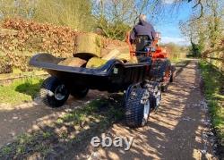 Garden Trailer 1500LB / 650KG Poly Dump Trailer Heavy Duty 4 Wheels