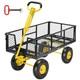 Garden Trolley Heavy Duty 410kg Capacity Attach To Atv Or Tractor 25.4cm Tires