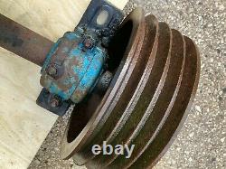 Gearbox & Large Pulley Ex Forage Harvester VAT Included Very Heavy Duty
