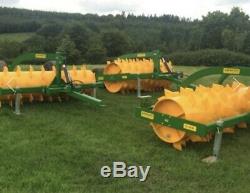 Grassland aerator 10ft Mounted 30, Tractor, Cultivator, Roller, soil drainage