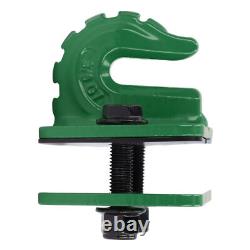 (Green) Heavy Duty Tractor Bucket Hook Set With 3/8in Grade 70 Steel