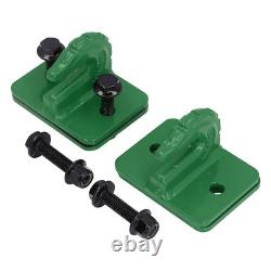 (Green) Heavy Duty Tractor Bucket Hook Set With 3/8in Grade 70 Steel