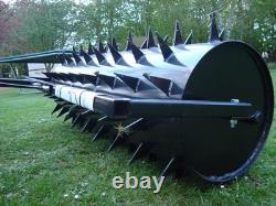 Ground Lawn Drum Roller Aerator Spiker 1.2M Tow Behind ATV / Tractor