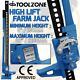 Heavy Duty 1200mm (48) Hi-lift Tractor Jack Farm Jack 2.4 Tonne Hoist