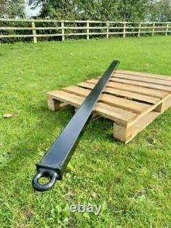 HEAVY DUTY 9.6TON HGV Truck Towing Bar 2METRE Tow Pole Tractor Bus Military Nato