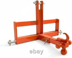 Heavy Bar Duty Tractor 3 Point Hitch 1500kg Drawbar with 5cm Receiver Tow for