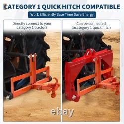 Heavy Bar Duty Tractor 3 Point Hitch 1500kg Drawbar with 5cm Receiver Tow for