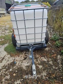 Heavy Duty 1000L IBC Carrier / Water Trailer £750 + Vat