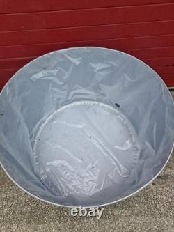 Heavy Duty 100cm Diameter Tank Conical Cider Water Container On Caster Wheels