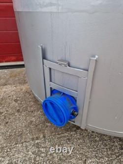 Heavy Duty 100cm Diameter Tank Conical Cider Water Container On Caster Wheels