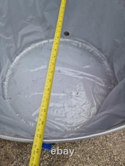 Heavy Duty 100cm Diameter Tank Conical Cider Water Container On Caster Wheels