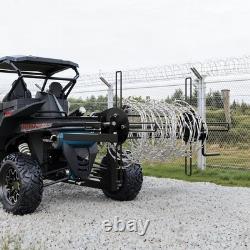Heavy-Duty 1-Point Manual Implement Lift & Wire Unroller for ATV/UTV Tractors