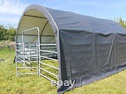 Heavy Duty 305gsm Cover with Small Livestock Field Shelter