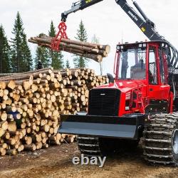 Heavy Duty 36in Log Grapple 4-Claw 360 Swivel 3.6Ton Steel for Tractor ATV
