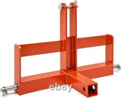 Heavy Duty 3-Point Quick Hitch 2 Receiver for Category 1 Tractor 10,000lbs UK