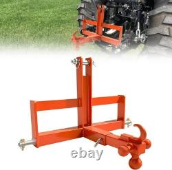 Heavy Duty 3-Point Quick Hitch 2 Receiver for Category 1 Tractor 10,000lbs UK