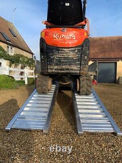 Heavy Duty 3 Ton Trailer Ramps 3m (PAIR) Jacksta Plant Tractor Digger inc VAT
