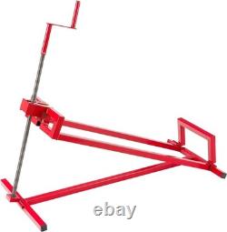 Heavy-Duty 450 kg Lawn Tractor Lift Easy Crank Operation & Space-Saving Design
