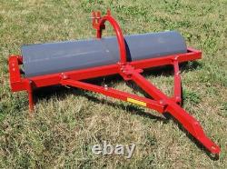 Heavy Duty 6ft Paddock Roller 600kg+ 3 Point Linkage Drawbar ATV Tractor