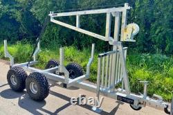 Heavy Duty ATV Log Trailer Lumberjack 1200KG GCC