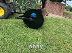 Heavy Duty ATV Quad Tow Behind Lawn Roller 140cm Paddock Arena Grass Roller
