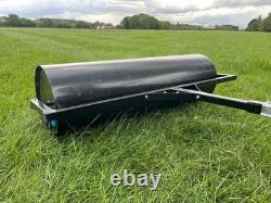 Heavy Duty ATV Quad Tow Behind Lawn Roller 140cm Paddock Arena Grass Roller