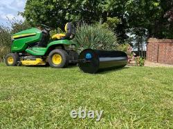 Heavy Duty ATV Quad Tow Behind Lawn Roller 140cm Paddock Arena Grass Roller
